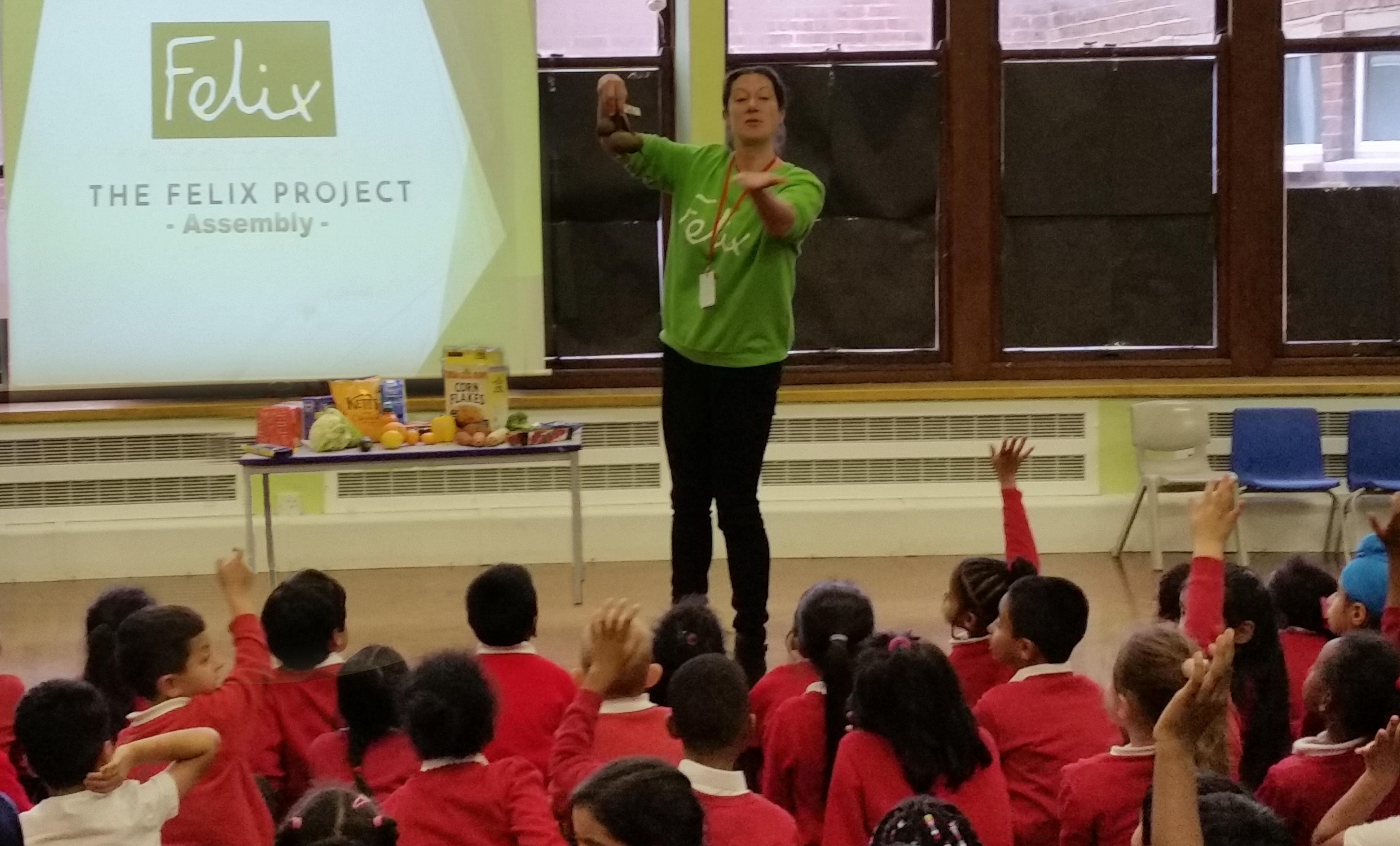 Fun Talking About Food In School Assemblies