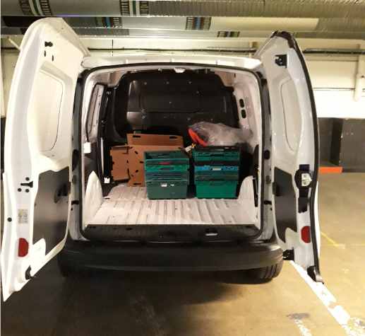 Empty van the end